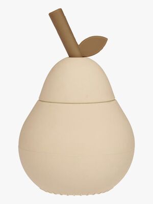 OYOY Pear Trinkhalmbecher, Vanilla