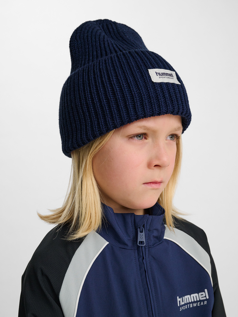 Hummel Heavy Rib Mütze, Dress Blues
