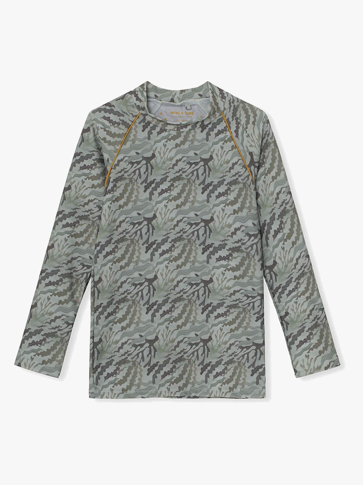 MINI A TURE Gani UV-Schutzshirt, Sea Weed Camo