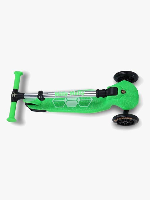 Milly Mally Jelly Tretroller, Grün