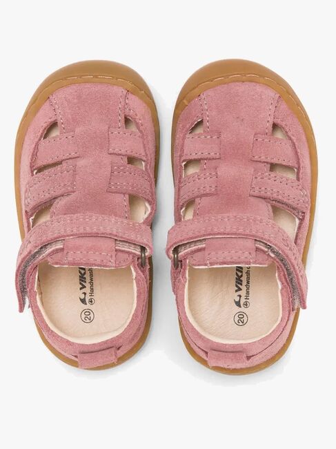 Viking Alv Lind Barefoot 2V Sandalen, Dusty Pink