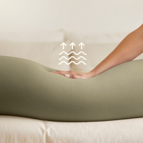 bbhugme Umstands- und Stillkissen, Dusty Olive