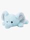 Teddykompaniet Plüschspielzeug Liegender Elefant 34 cm, Hellblau