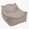 Meowbaby Churros Sitzsack, Pebble Beige