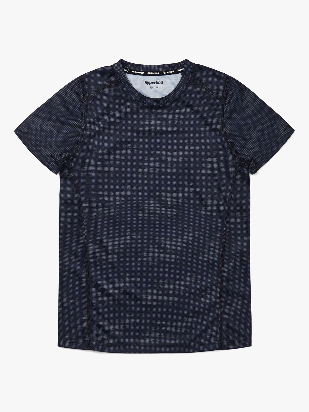 Hyperfied Logo T-Shirt, Grey Camo
