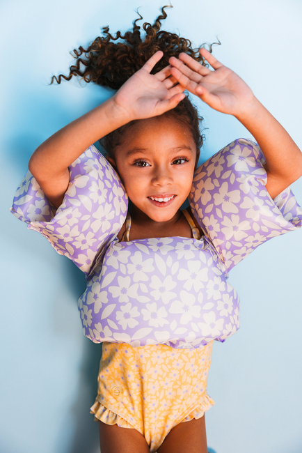 Swim Essentials Schwimmgürtel, Florish Purple