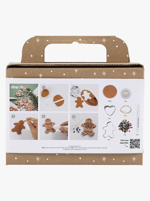 Creativ Company DIY Kreativset Modelliermasse Lebkuchenfiguren