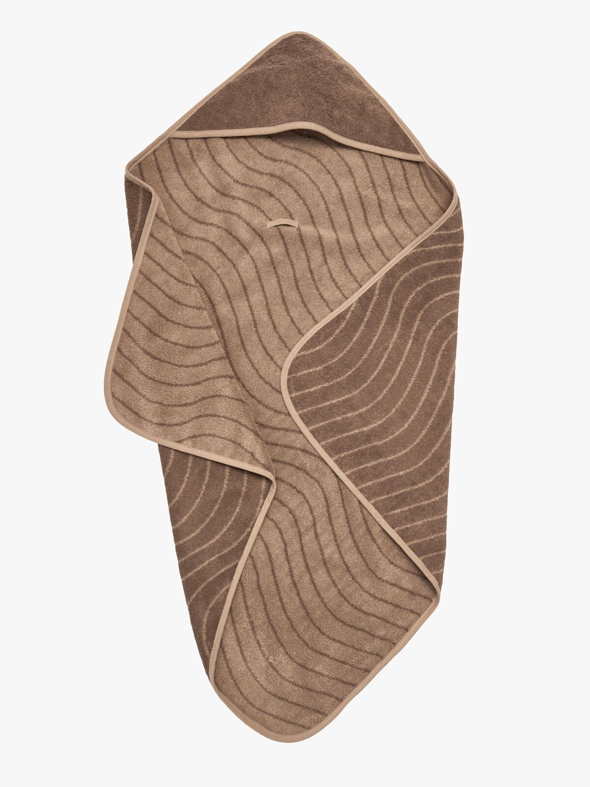 Leander Handtuch mit Kapuze, Woodland Clay