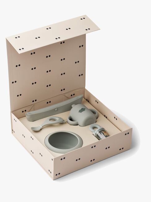 LIEWOOD Mileah Baby Geschirr-Set 5 Teile, Dove blue