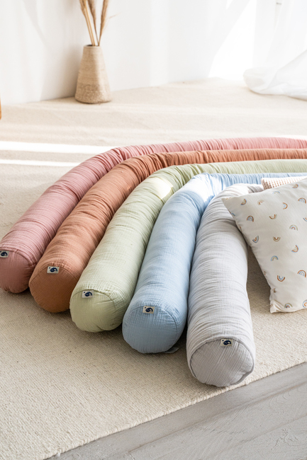 Julius Zöllner Bettschlange Muslin, Dune