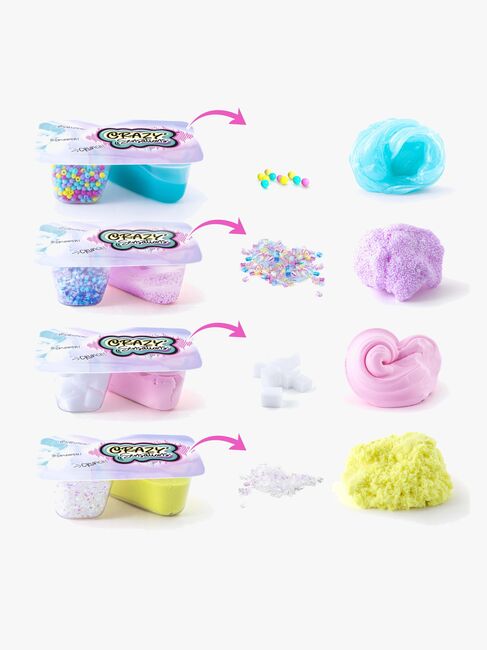 Crazy Sensations ASMR Schleim 4er-Pack