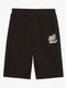 Puma MID90s Lockere lange Shorts, Schwarz