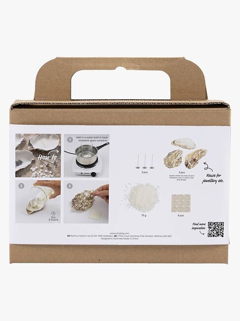 Creativ Company Bastelset Sojakerze Austernschale DIY
