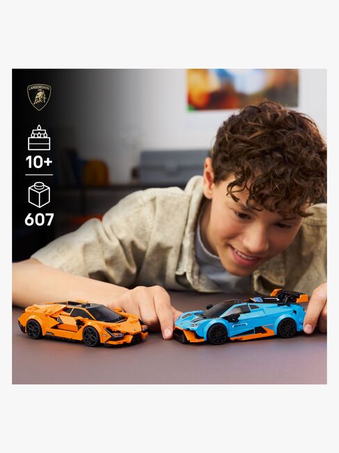 LEGO Speed Champions 77238 Lamborghini Revuelto und Huracán STO