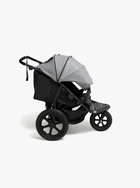 Beemoo Activity Twin Geschwisterwagen, Black/Dark Grey
