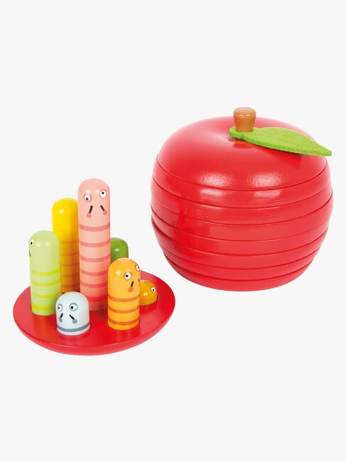 Small Foot Steckkasten Apfel mit Würmern