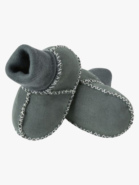 BabyMocs Cosy Mocs Überziehschuhe, Green