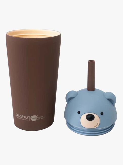 Asobu Bestie Tumbler Trinkflasche Bär, Braun SBV54-BEAR-4840_2.jpg