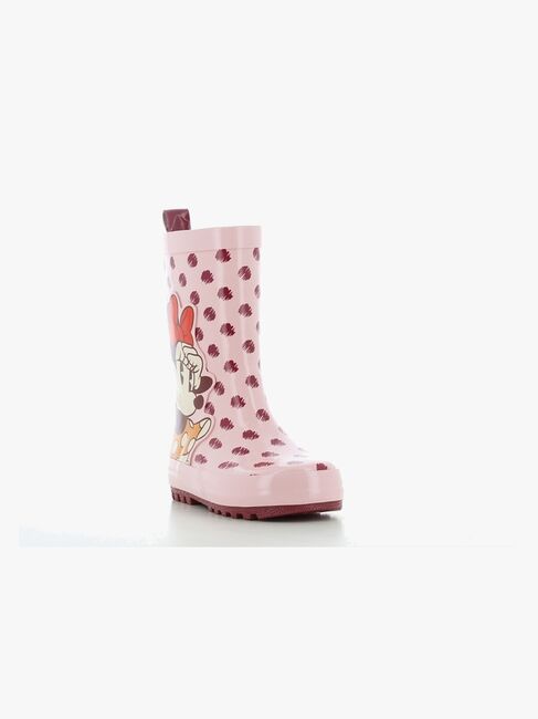 Disney Minnie Maus Gummistiefel, Pink/Burgundy