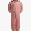 Petite Chérie Atelier Nour Fleece-Overall, Mellow Rose