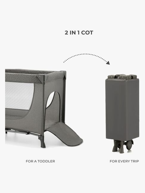 Kinderkraft JOY 2 Reisebett, Dark Grey
