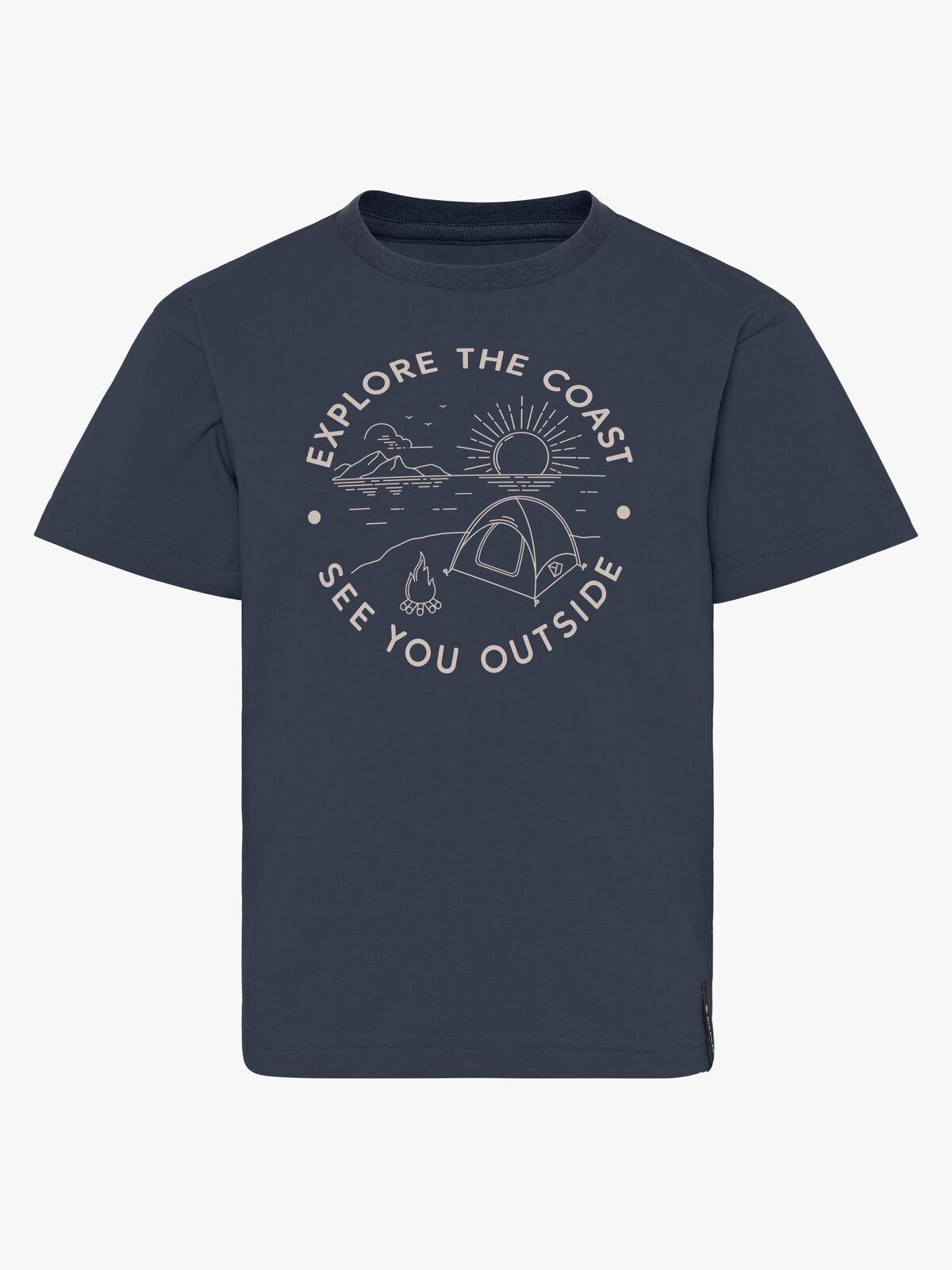 Didriksons Mynta T-Shirt, Marineblau