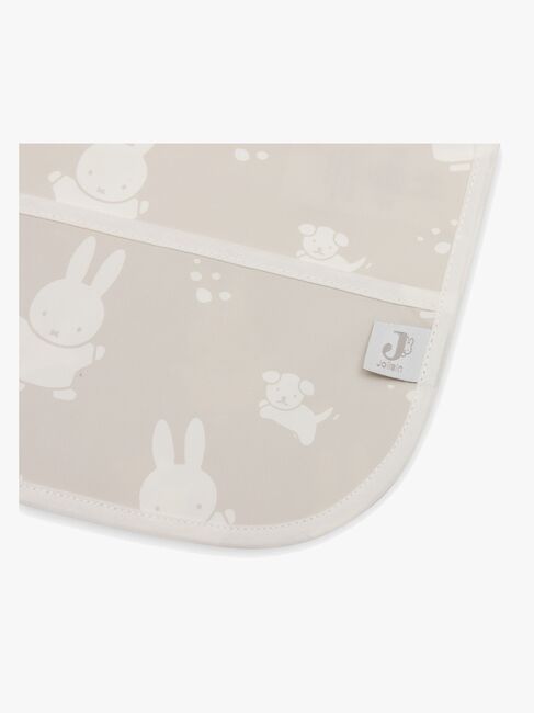 Jollein Miffy&Snuffy Langärmliges Lätzchen, Nougat