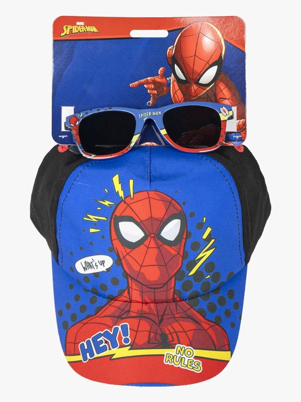 Marvel Spider-Man Kappe & Sonnenbrille