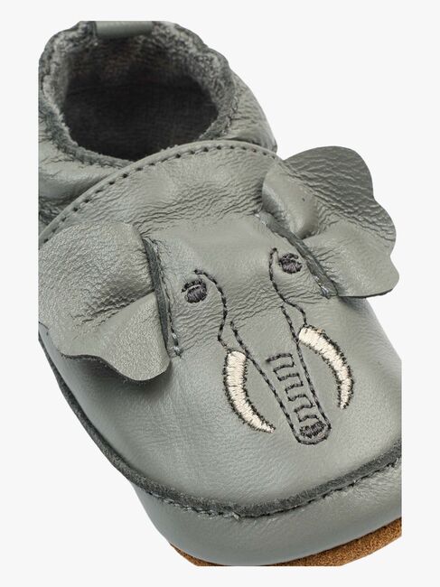Mikk-Line Leather Hausschuhe, Elephant