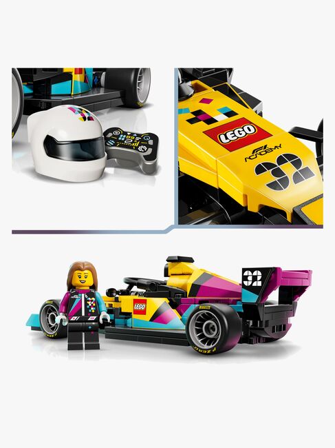 LEGO Speed Champions 77258 F1 ACADEMY LEGO Rennwagen
