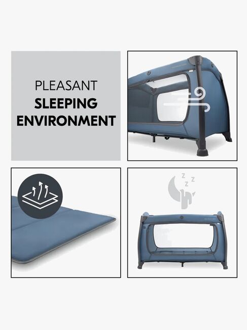 Hauck Play N Relax Center Reisebett, Dark Blue