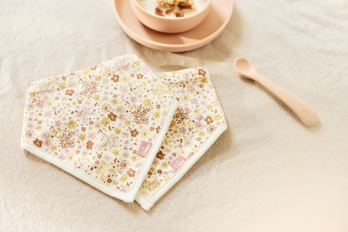 Jollein Bandana Halstuch 2er-Pack, Flower Fairies