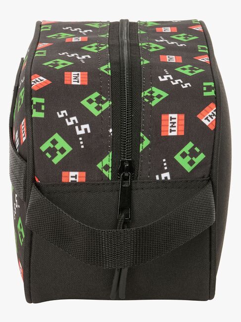 Minecraft Kulturbeutel, Schwarz