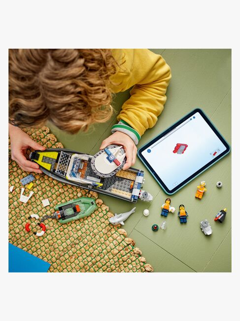 LEGO City 60456 Verfolgungsjagd im Polizeiboot