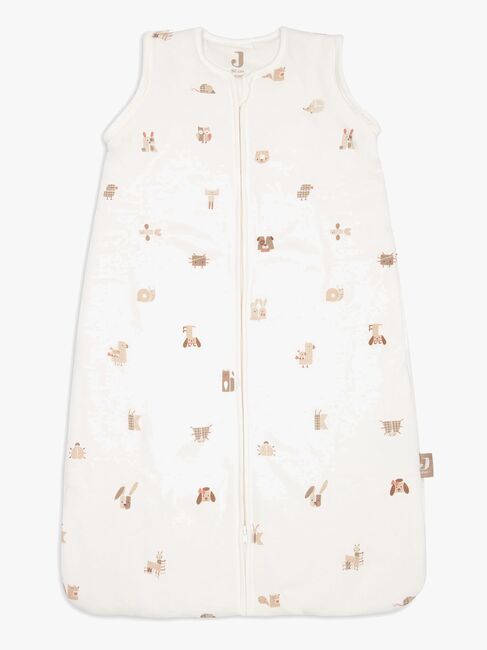 Jollein Schlafsack mit abnehmbaren Ärmeln 90 cm, Animal Friends