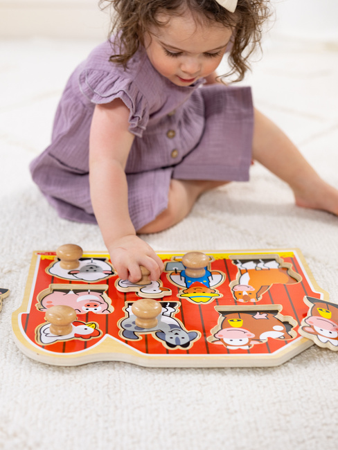 Melissa & Doug Steckpuzzle aus Holz Bauernhoffreunde 806313-2540_4a.jpg