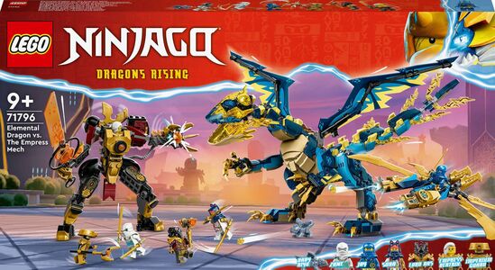 LEGO Ninjago 71796 Kaiserliches Mech-Duell Gegen Den Elementardrachen