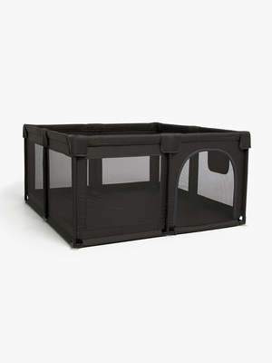 Beemoo SAFE Space Laufgitter 130x130 cm, Ash Grey