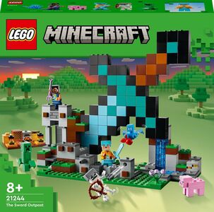 LEGO Minecraft 21244 Der Schwert-Außenposten
