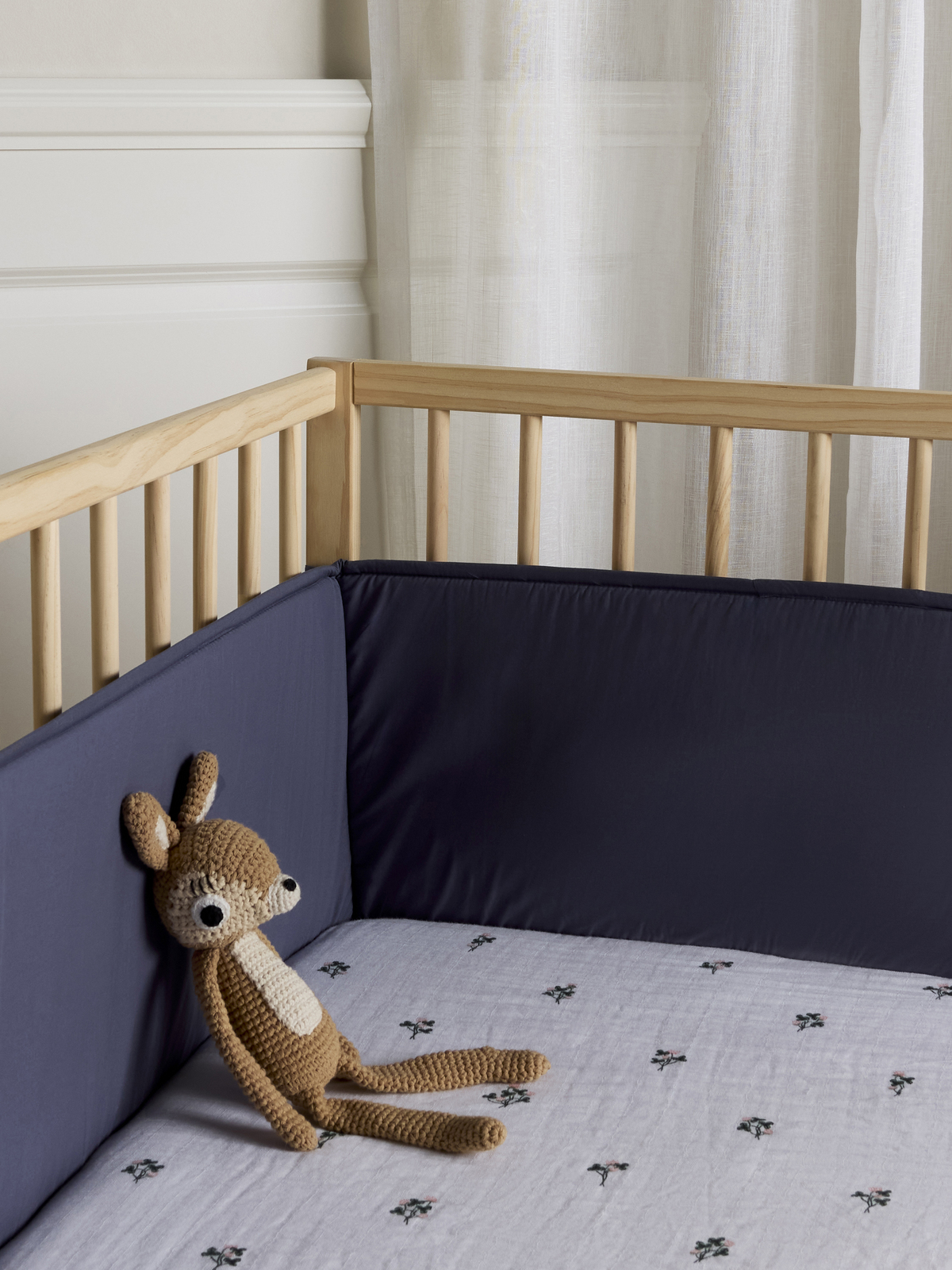 Alice & Fox MOLLY Nestchen 360 cm, Dusty Blue