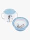 Mumin Wasser & Bad Geschirr-Set 2 Teile, Blau