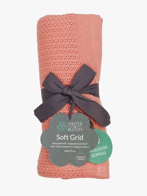 Vinter & Bloom Soft Grid EKO Lochmusterdecke, Clay Coral