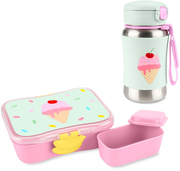 Skip Hop Spark Style Brotdose und Flasche, Eis Rosa