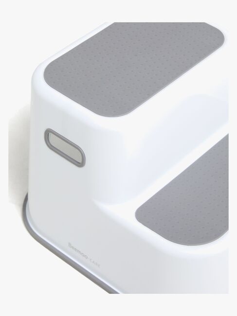 Beemoo CARE Assist Tritthocker, White/Grey