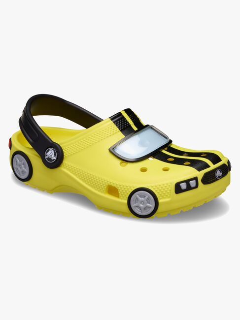 Crocs Classic IAM Race Car Kids Sandalen, Cyber Yellow