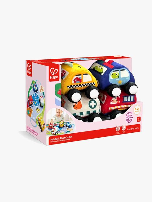 Hape Pull-Back Weiches Autoset