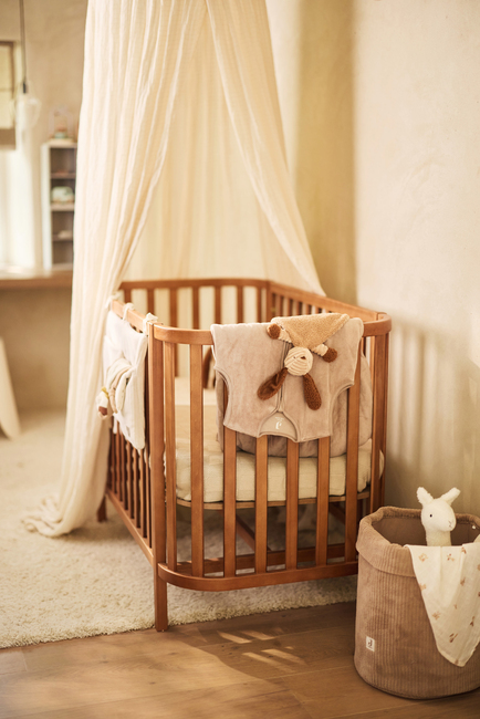 Jollein Schmusetuch mit Schnullerkette, Diego Dog