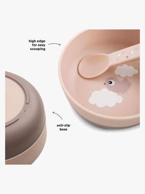 Done By Deer Foodie Schüssel Happy Clouds, Rosa