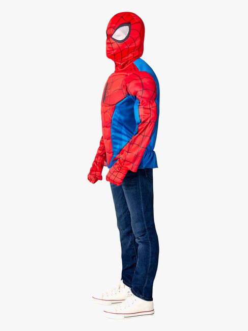 Marvel Spider-Man Kostüm Oberteil mit Maske