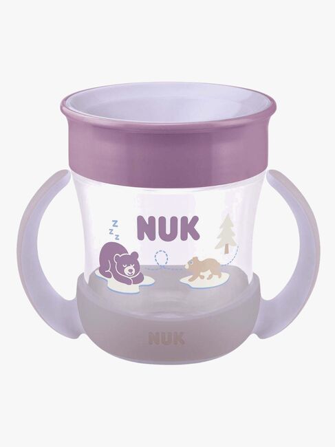 NUK First Choice Learner Cup Mini Magic Nacht Bär Trinklernbecher, Lila N255732-lila-4552_1.jpg